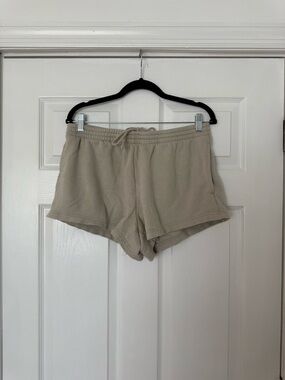 SKIMS  Knit Lounge Shorts - Beige